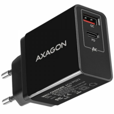 AXAGON ACU-PQ22 wall charger QC3.0/AFC/FCP + PD type-C, 22W, black
