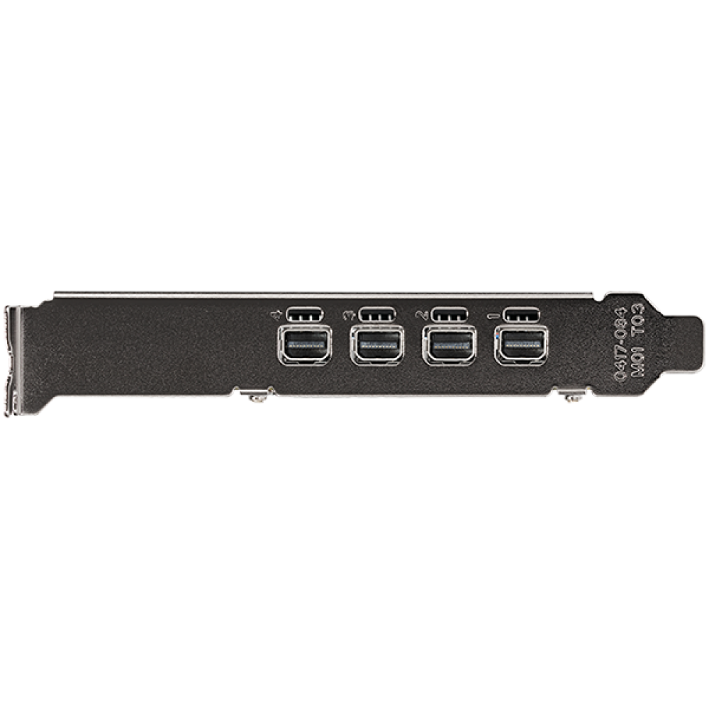 PNY NVIDIA GPU VCNT1000-SB 4GB GDDR6 128bit, 2.5 TFLOPS