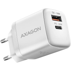 AXAGON ACU-PQ20W wall charger QC3.0/AFC/FCP + PD type-C, 20W, white AXAGON ACU-PQ20W wall charger QC3.0/AFC/FCP + PD type-C, 20W, white