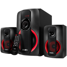 Speakers SVEN MS-304, black (40W, FM, USB/SD, Display, RC, Bluetooth)