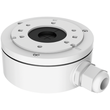 Junction Box for Dome Camera 100mm, aluminium, white