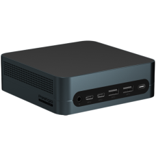 Barebone, 12th Gen Intel Core I5-1235U, W/O RAMandROM,with Wifi6, 2xUSB3.2Gen1TypeA,2xUSB2.0TypeA,1xheadphone jack;1x power connector;1xHDMI1.4Type A,1xHDMI 2.0TypeA1xType-Cdata onlyUSB2.0,1xType-CFull fuction;1xRJ45,fTPM2.0 firmware,VESA mount with screw