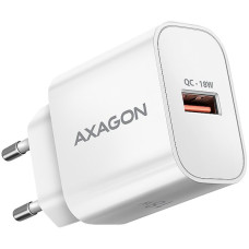 AXAGON ACU-QC18W wall charger 1x QC3.0/AFC/FCP/SMART, 18W, white AXAGON ACU-QC18W wall charger 1x QC3.0/AFC/FCP/SMART, 18W, white