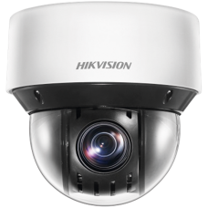 Hikvision 4MP IP speed dome camera, H265+ 1/2.8" progressive CMOS, 2560 × 1440 Effective Pixels, 25fps@1440P, 0° to 360° Pan, -5° to 90° Tilt, 0.005 Lux @ (F1.6, AGC ON), B/W: 0.001 Lux @ (F1.6, AGC ON), 0 Lux with IR