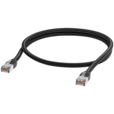 Ubiquiti UACC-Cable-Patch-Outdoor-8M-BK Rugged, outdoor patch cable designed to function in the harshest environments, Shielded RJ45 plug