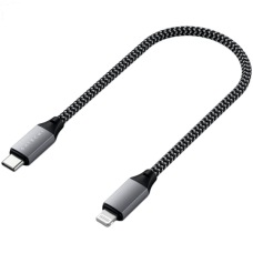 SATECHI Type C to MFI Cable 10 inch- Space Gray