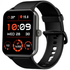 Blackview R50, 1.85-inch TFT HD, 350mAh Battery, 24-hour SpO2 Detection + Heart Rate Monitoring, Calls and SMS notification, Black