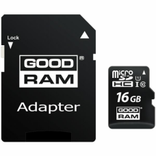 GOODRAM 16GB MICRO CARD class 10 UHS I + adapter