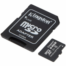 Kingston 64GB microSDXC Endurance 95R/30W C10 A1 UHS-I Card Only, EAN: 740617290226