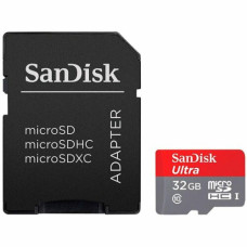 SANDISK High Endurance microSDHC 32GB + SD Adapter - for dash cams & home monitoring, up to 2,500 Hours, Full HD / 4K videos, up to 100/40 MB/s Read/Write speeds, C10, U3, V30 SANDISK High Endurance microSDHC 32GB + SD Adapter - for dash cams & home monitoring, up to 2,500 Hours, Full HD / 4K videos, up to 100/40 MB/s Read/Write speeds, C10, U3, V30