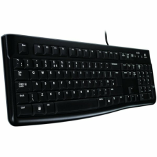 LOGITECH K120 Wired Keyboard - BLACK - RUS/INTNL - USB - EER - B2B