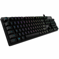 LOGITECH G512 Corded LIGHTSYNC Mechanical Gaming Keyboard - CARBON - US INT'L - USB - TACTILE