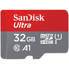 SANDISK Ultra microSDHC 32GB + SD Adapter 120MB/s A1 Class 10 UHS-I SANDISK Ultra microSDHC 32GB + SD Adapter 120MB/s A1 Class 10 UHS-I