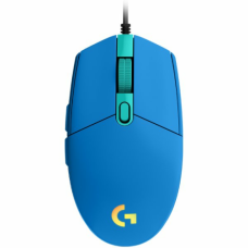 LOGITECH G203 LIGHTSYNC Corded Gaming Mouse - BLUE - USB