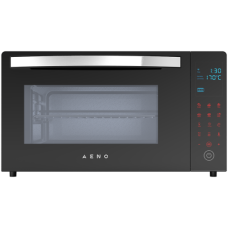 AENO Electric Oven EO1: 1600W, 30L, 6 automatic programs+Defrost+Proofing Dough, Grill, Convection, 6 Heating Modes, Double-Glass Door, Timer 120min, LCD-display