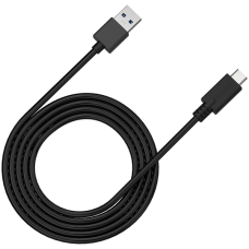 CANYON UC-4 Type C USB 3.0 standard cable, Power & Data output, 5V 3A 15W, OD 4.5mm, PVC Jacket, 1.5m, black, 0.039kg
