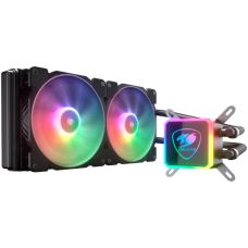 Cougar I Aqua ARGB 280 I 3MAQR280.0003 I AiO Liquid Cooling I Aqua ARGB 280 *1 + 140mm RGB fan x2 + remote control