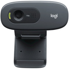LOGITECH C270 HD Webcam - BLACK - USB