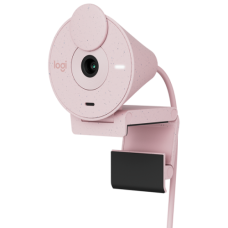 LOGITECH Brio 300 Full HD webcam - ROSE - USB