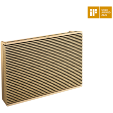 Beosound Level Speaker Gold Tone Alu (Cover Light Oak)