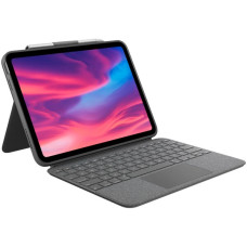 LOGITECH Combo Touch for iPad (10th gen) - OXFORD GREY - UK LOGITECH Combo Touch for iPad (10th gen) - OXFORD GREY - UK
