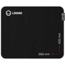 Lorgar Legacer 755, Gaming mouse pad, Ultra-gliding surface, Purple anti-slip rubber base, size: 500mm x 420mm x 3mm, weight 0.45kg