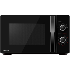 Microwave oven, volume 20L, mechanical control, 800W, black