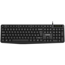 CANYON keyboard KB-1 EN Wired Black