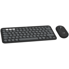 LOGITECH Pebble 2 for MAC Bluetooth Keyboard Combo - TONAL GRAPHITE - US INT'L