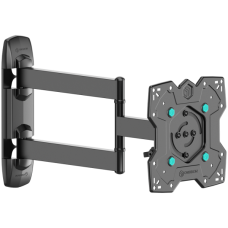 ONKRON Full Motion TV Wall Mount for 17– 43 Inch LCD LED Flat Screens up to 35 kgs, Black