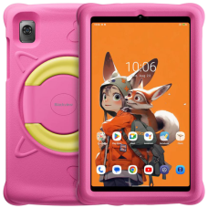 Blackview Tab 60 Kids, 8.68inch WXGA+ 800*1340, T606 Octa-core 1.6GHz, Front 5MP; Rear 8MP camera, memory 4GB/128GB, 6050mAh battery, Android 13, Support Dual SIM card, 802.11 a/b/g/n/ac(2.4/5GHz),Pink