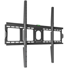 ONKRON Fixed TV Wall Mount for 55 to 100-inch Flat Panel TVs Digital Panels 75 kg, Black