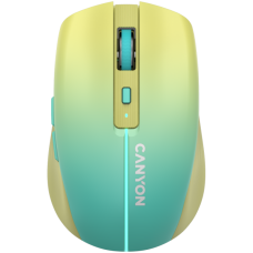 CANYON mouse MW-44  Wireless Charge Yellow Blue