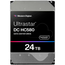 HDD Server WD/HGST ULTRASTAR DC HC580 (3.5’’, 24TB, 512MB, 7200 RPM, SATA 6Gb/s, 512E SE NP3), SKU: 0F62796