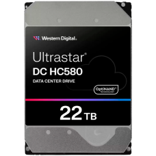 HDD Server WD/HGST Ultrastar 22TB DC HC580, 3.5", 512MB, 7200RPM, SATA, 512E SE NP3, SKU: 0F62785