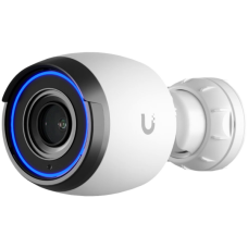 UBIQUITI G4 Pro; 4K (8MP) video resolution; 3x optical zoom;I event detections; 15 m (50 ft) IR night vision; Audio recording with an integrated microphone; Connect and power using PoE; Weatherproof (outdoor exposed)