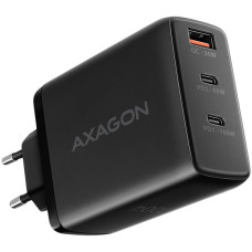 AXAGON ACU-DPQ100 GaN Wall charger, 3x port (USB + dual USB-C), PD3.0/QC4+/PPS/Apple, 100W, black AXAGON ACU-DPQ100 GaN Wall charger, 3x port (USB + dual USB-C), PD3.0/QC4+/PPS/Apple, 100W, black