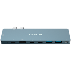 CANYON hub DS-8 8in1 Thunderbolt 4k Space Grey