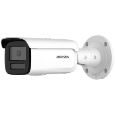 Hikvision 4MP IP Bullet camera, H265+, 1/1.8" progressive CMOS, 2688 × 1520 Effective Pixels, 25fps@1520P, Focal Length 2.8mm FOV 104°, 0.0005Lux@(F1.0,AGC ON), 0 Lux with light