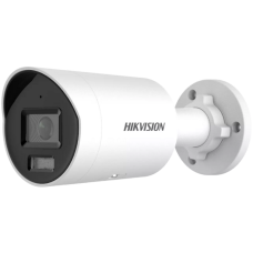 Hikvision 4MP IP Mini Bullet camera, H265+ 1/3" progressive CMOS, 2688 × 1520 Effective Pixels, 25fps@1520P, Focal Length 2.8mm FOV 100.2°, 0.001 Lux @ (F1.0, AGC ON),B/W: 0 Lux with IR