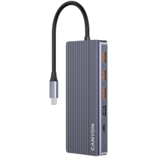 CANYON hub DS-16 13in1 4k USB-C Grey