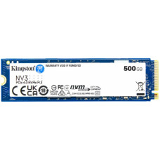 Kingston 500GB NV3 SSD M.2 2280 PCIe 4.0 NVMe, Read: 5,000/ Write: 3,000MB/s Kingston 500GB NV3 SSD M.2 2280 PCIe 4.0 NVMe, Read: 5,000/ Write: 3,000MB/s