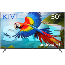 50", UHD, Android TV 11, Black, 60 Hz, AV1, Sound 2x12W, 65 kWh/1000h, Energy F, WiFi5G, BT5.1, 4xHDMI, 2xUSB, Blue Remote, 24 months