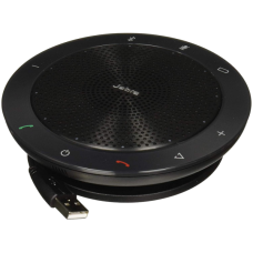 JABRA SPEAK 510 + MS Speakerphone for UC & BT plus Bundle LINK 370, USB Conference solution, 360-degree-microphone, Plug&Play, mute and volume button, Wideband, Bluetooth, Microsoft optimized. Version B: incl. Smart Button activated via JABRA Dire