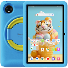 Blackview Tab 80 Kids 4GB/64GB, 10.1-inch HD+ 800x1280 IPS, Quad-core, 8MP Front/13MP Back Camera, Battery 7680mAh, Type-C, WiFi +BT, Android 14, SD card slot, Blue