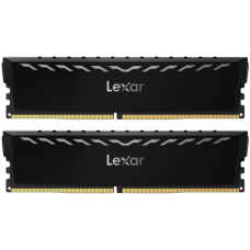 Lexar 2x8GB THOR DDR4 3600 UDIMM XMP Memory with Black heatsink. Dual pack