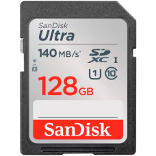 SANDISK Ultra 128GB SDXC Memory Card 140MB/s SANDISK Ultra 128GB SDXC Memory Card 140MB/s