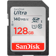 SanDisk Ultra 128GB SDXC Memory Card 140MB/s