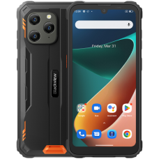 Blackview Rugged BV5300 PRO, 6.10 HD+IPS 720x1560, 4GB/64GB, MT6765 Octa-core 2.3GHz, Front 8MP/Rear 13MP, NFC, LTE, 6580mAh, Android 14, Orange