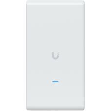 Ubiquiti U6-Mesh-Pro-EU Indoor/outdoor WiFi 6 AP with 4 spatial streams, an integrated super antenna, and a gigabit passthrough port Ubiquiti U6-Mesh-Pro-EU Indoor/outdoor WiFi 6 AP with 4 spatial streams, an integrated super antenna, and a gigabit passthrough port